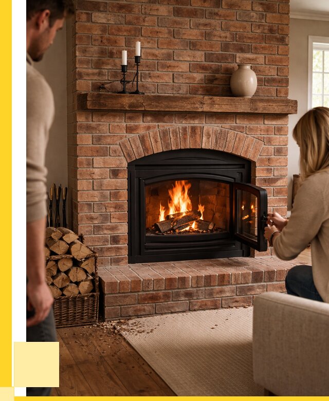 Кирпичные камины под ключ в Альметьевске от 155700 р. | ЭриданЛьм