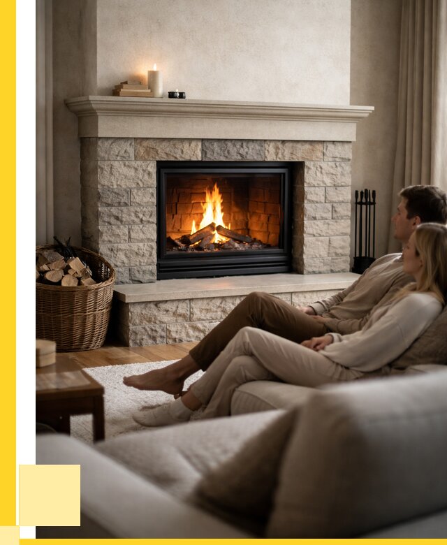 Камины в частном доме под ключ в Альметьевске от 207600 р. | ЭриданЛьм