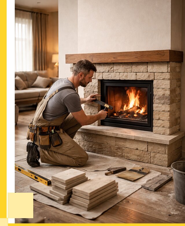 Строительство каминов в Альметьевске от 155700 р., ЭриданЛьм - под ключ