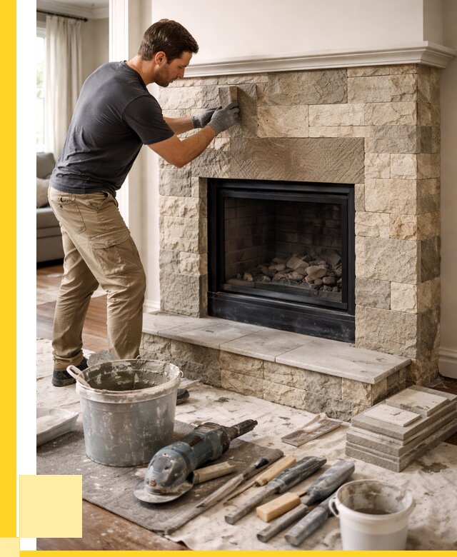 Ремонт каминов и печей в Альметьевске от 15570 р. | ЭриданЛьм