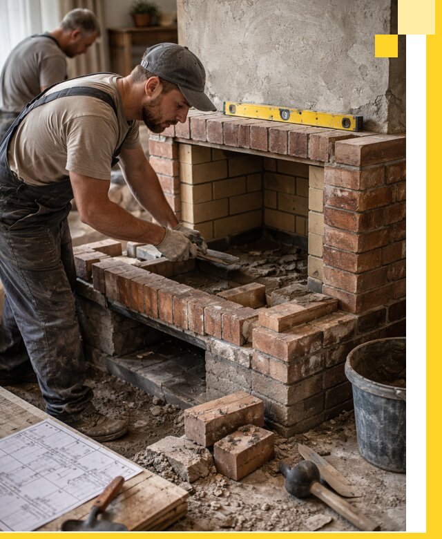 Изготовление и установка каминопечей под ключ в Альметьевске