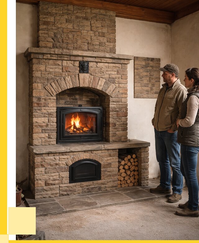 Кирпичная печь под ключ в Альметьевске от 155700 р. | ЭриданЛьм