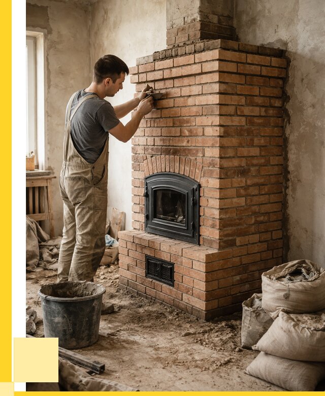 Строительство печей в Альметьевске от 67470 р. под ключ, ЭриданЛьм