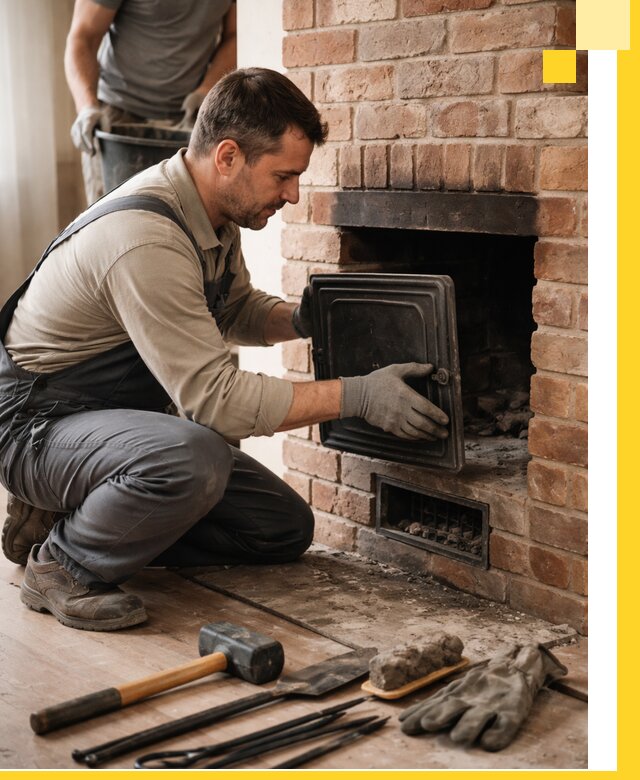 Ремонт печей в Альметьевске с гарантией качества и безопасности