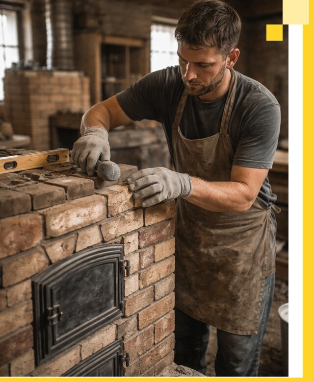 Изготовление печей на заказ в Альметьевске с проектом и монтажом