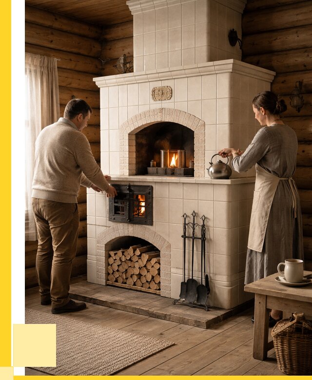 Русские печи в Альметьевске: установка от 155700 р. ЭриданЛьм