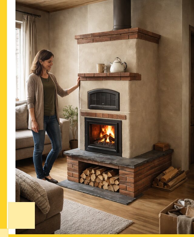 Печи шведки в Альметьевске от 88230 р. | ЭриданЛьм — печь шведка