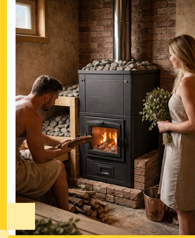 Кирпичная печь для бани на заказ в Альметьевске от 57090 р. | ЭриданЛьм