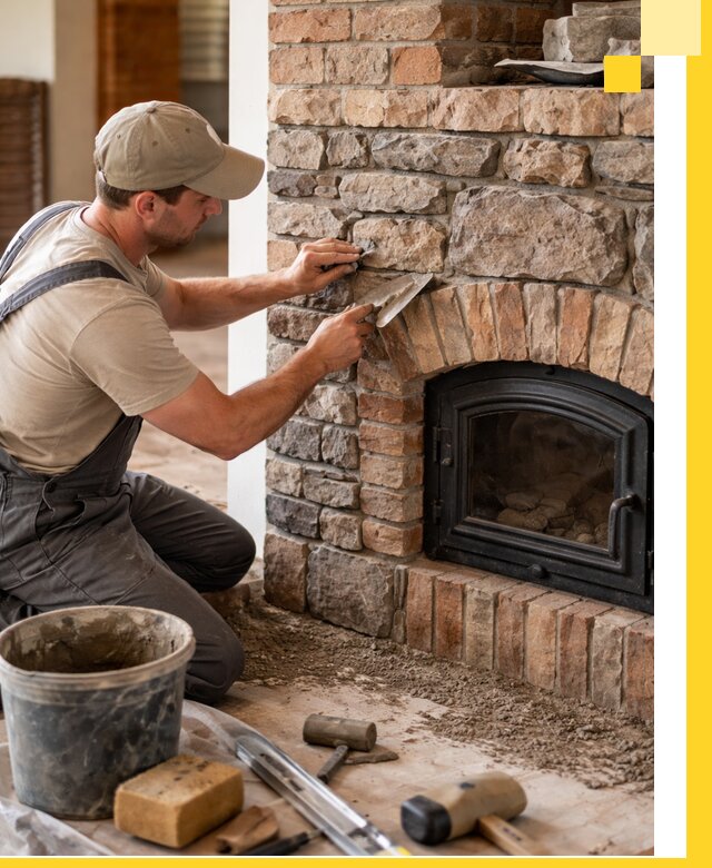 Печи для дома под ключ в Альметьевске, установка и доставка