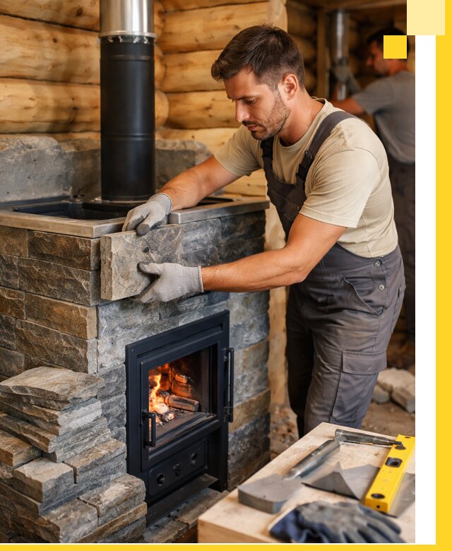 Печи для бани под ключ в Альметьевске: изготовление и монтаж