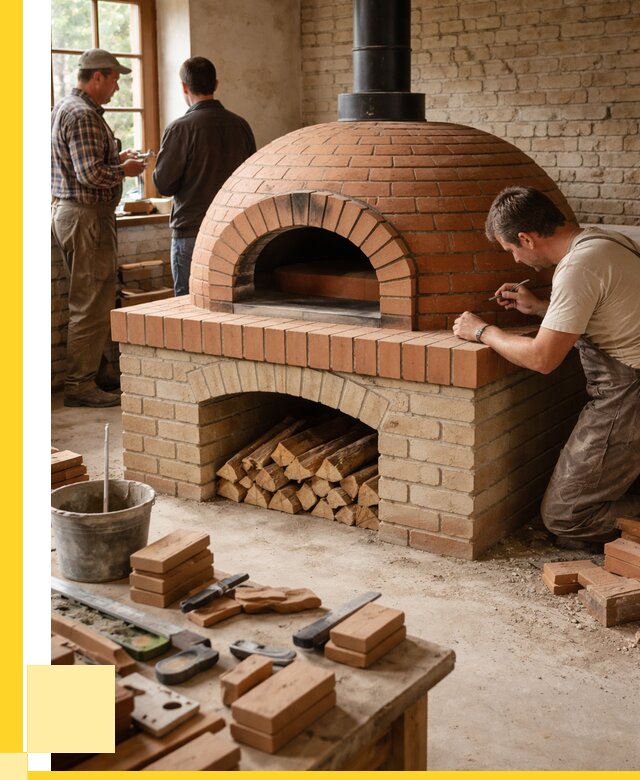 Помпейская печь дровяная для пиццы в Альметьевске | ЭриданЛьм от 207600 р.