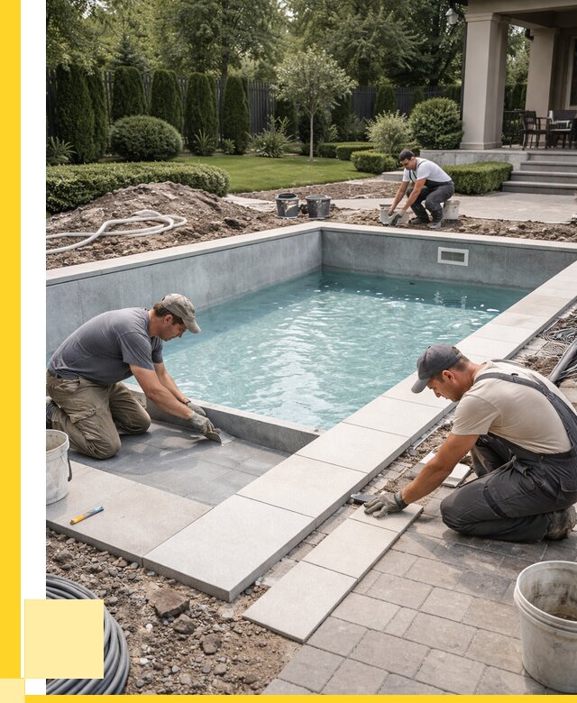 Монтаж бассейнов в Альметьевске под ключ от 467100 р. | ЭриданЛьм