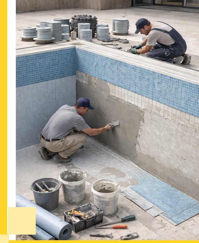 Ремонт и обслуживание бассейнов в Альметьевске от 25950 р. | ЭриданЛьм