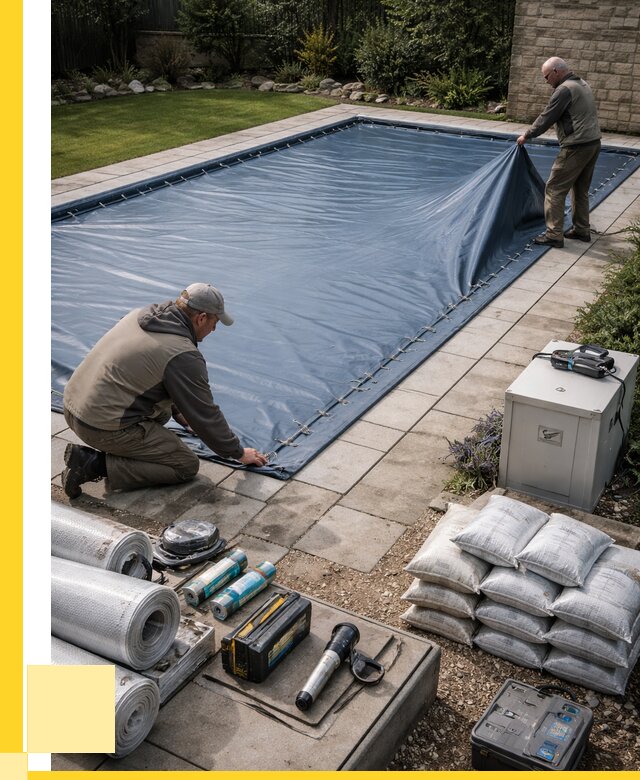 Консервация бассейнов в Альметьевске под ключ от 6747 р. | ЭриданЛьм