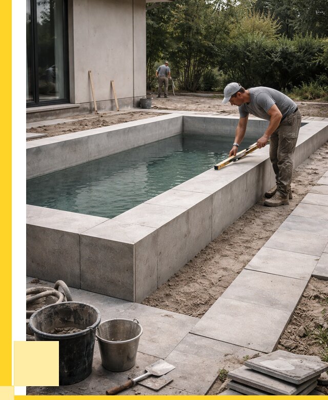 Строительство бетонного бассейна в Альметьевске от 1245600 р. | ЭриданЛьм