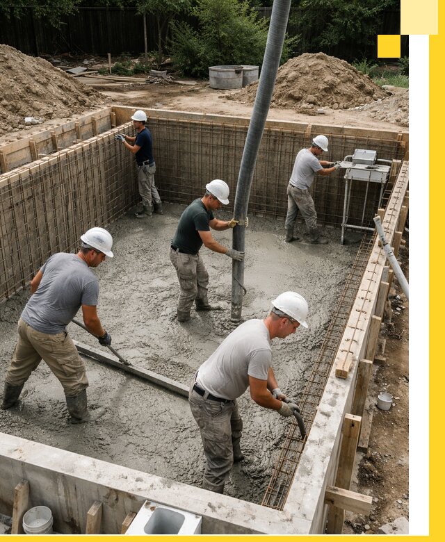 Строительство бетонных бассейнов под ключ в Альметьевске