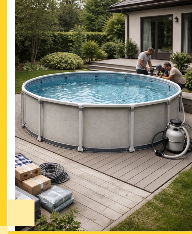 Купить каркасные бассейны в Альметьевске от 46710 р. | ЭриданЛьм