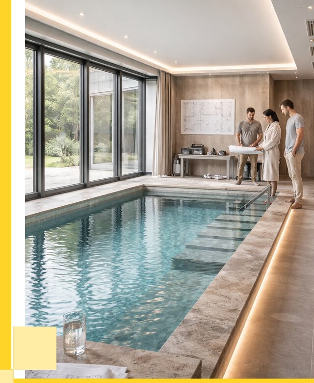 Закрытые бассейны под ключ в Альметьевске от 2595000 р. | ЭриданЛьм