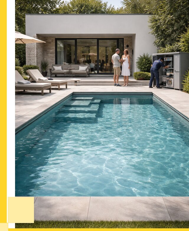 Бассейн в доме в Альметьевске под ключ от 1245600 р. | ЭриданЛьм