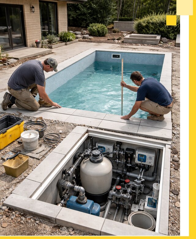 Строительство качественных домашних бассейнов под ключ в Альметьевске