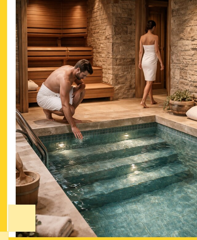 Сауна с бассейном под ключ в Альметьевске от 124560 р., ЭриданЛьм