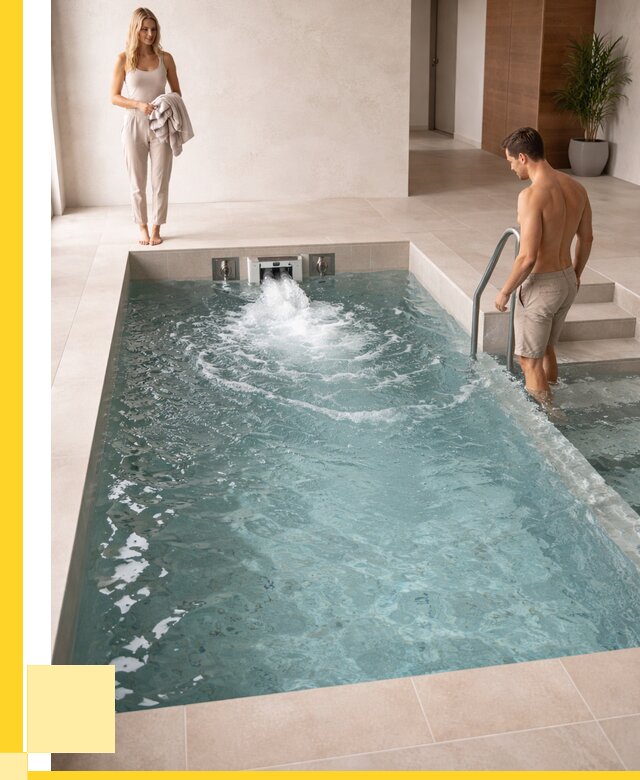 Бассейн с противотоком в Альметьевске от 259500 р. | ЭриданЛьм