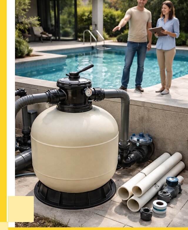 Песочные фильтры для бассейнов в Альметьевске от 18684 р., ЭриданЛьм