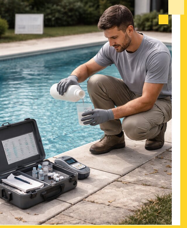 Профессиональная дезинфекция воды в бассейне в Альметьевске