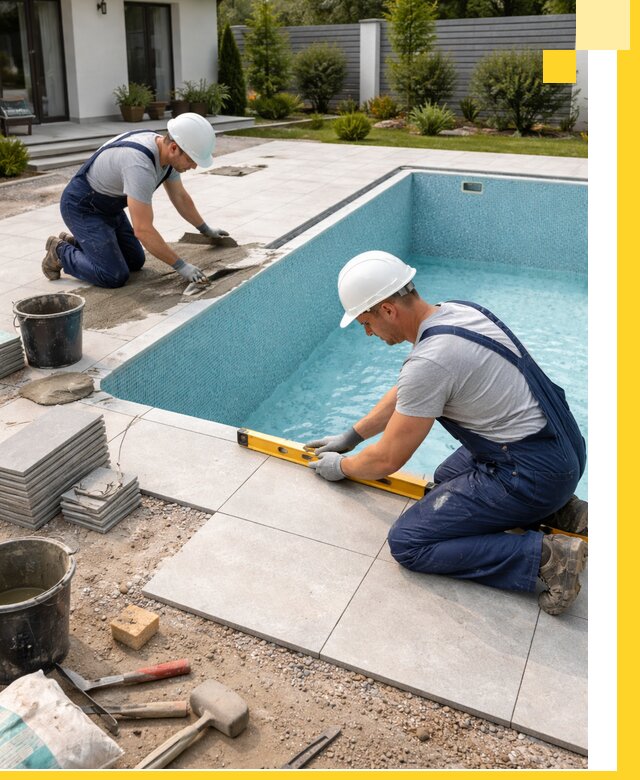 Строительство и монтаж плавательных бассейнов под ключ в Альметьевске