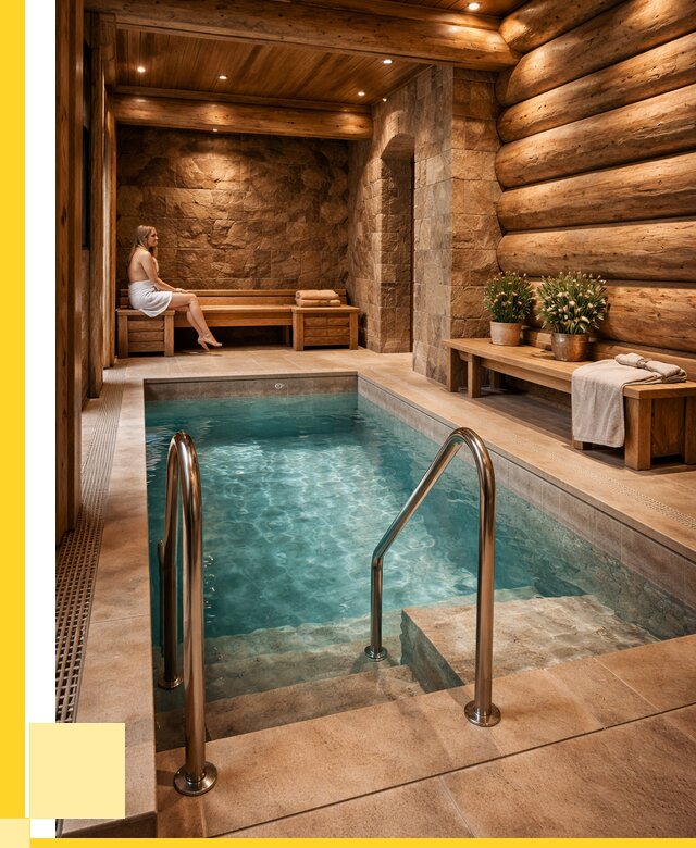 Аренда бани с бассейном в Альметьевске от 1557000 р. | ЭриданЛьм