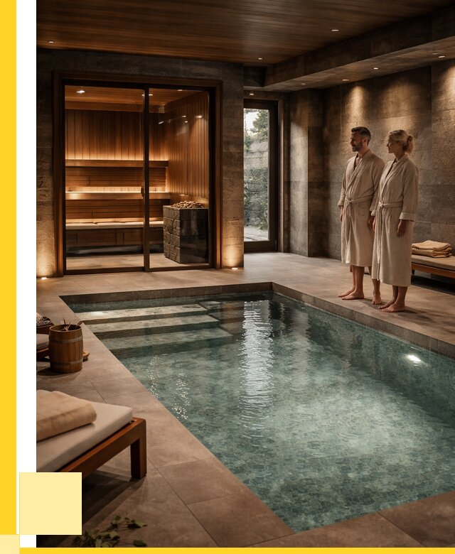 Сауна с большим бассейном в Альметьевске от 1245600 р. ЭриданЛьм