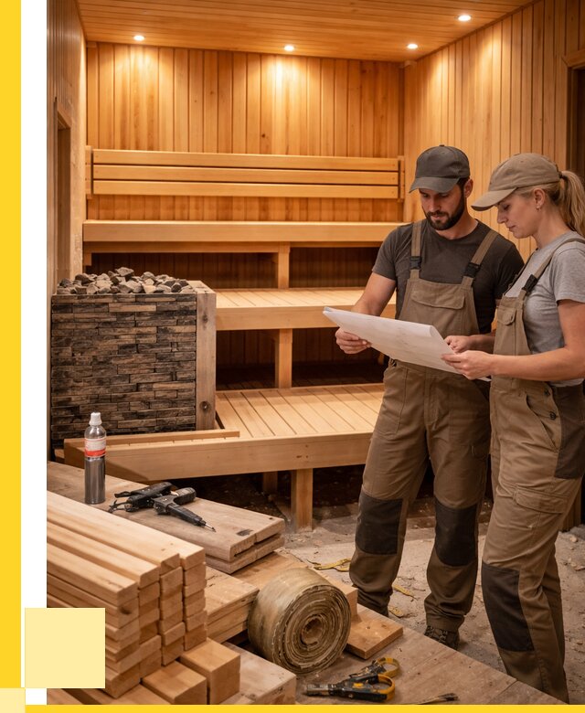 Строительство саун в Альметьевске под ключ от 259500 р., ЭриданЛьм