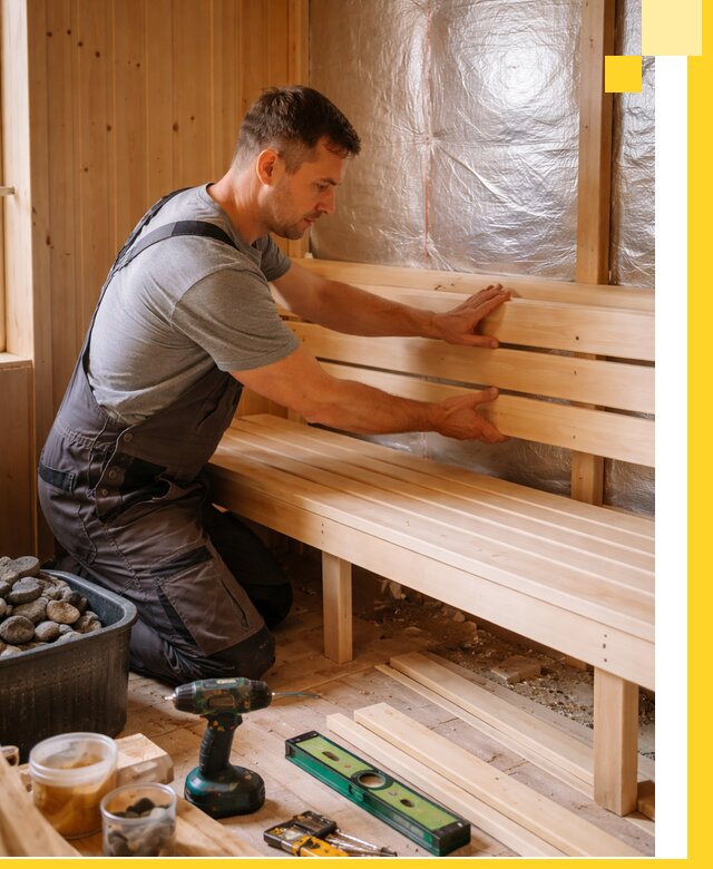 Проектирование, изготовление и монтаж финских саун в Альметьевске