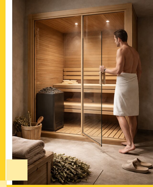 Купить мини сауны для дома в Альметьевске от 72660 р. ЭриданЛьм