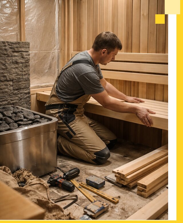Сауны для дома под ключ с проектированием и монтажом в Альметьевске