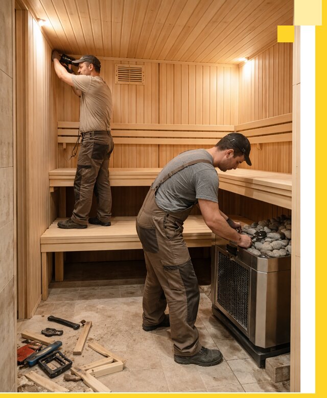 Купить сауну под ключ в Альметьевске с монтажом и гарантией