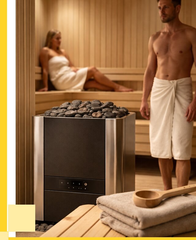 Электрокаменки для саун под ключ в Альметьевске от 18684 р. | ЭриданЛьм