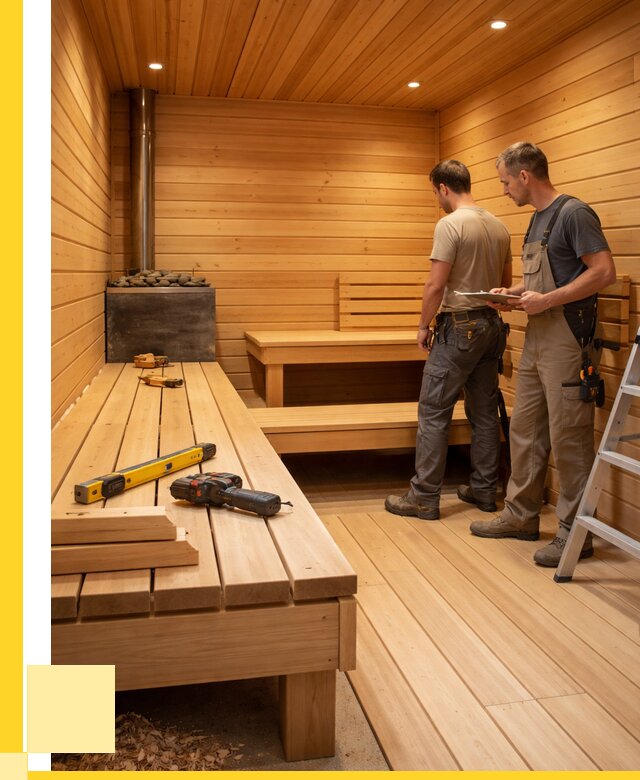 Отделка бань и саун в Альметьевске по цене от 4671 р. | ЭриданЛьм