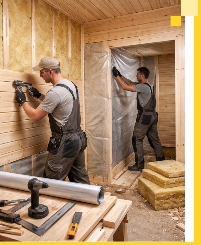 Бани под ключ в Альметьевске с проектом и полным монтажом