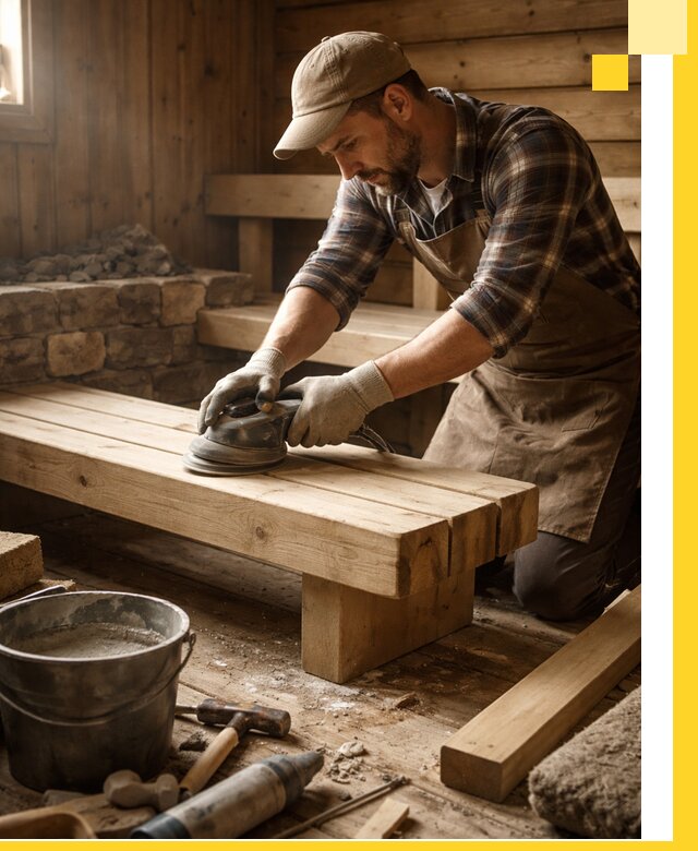 Ремонт бань под ключ в Альметьевске с гарантией качества и сроков