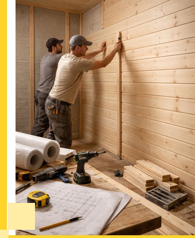 Обшивка бани вагонкой в Альметьевске от 1246 р., ЭриданЛьм