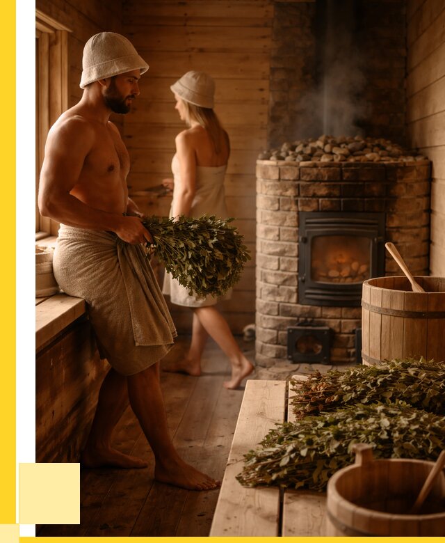 Русские бани в Альметьевске: проекты и дизайн от 363300 р. | ЭриданЛьм