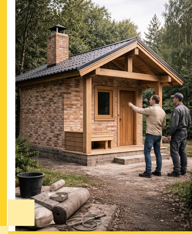 Кирпичные бани и печи в Альметьевске от 363300 р. | ЭриданЛьм