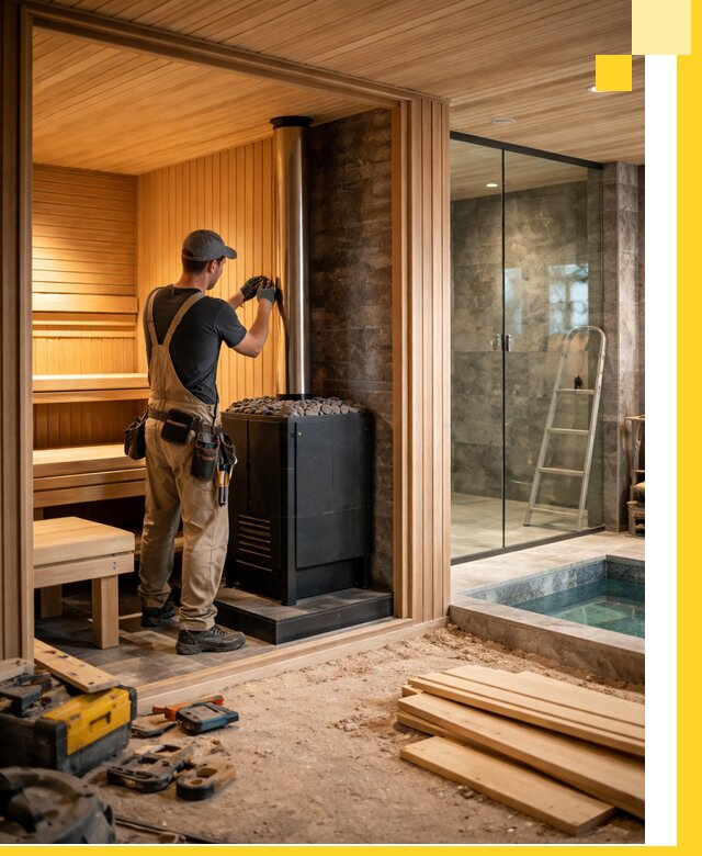 Полное строительство банных комплексов под ключ в Альметьевске