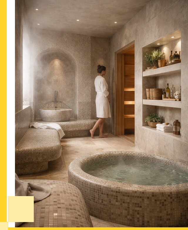 Строительство бани с хамамом в Альметьевске от 778500 р. | ЭриданЛьм