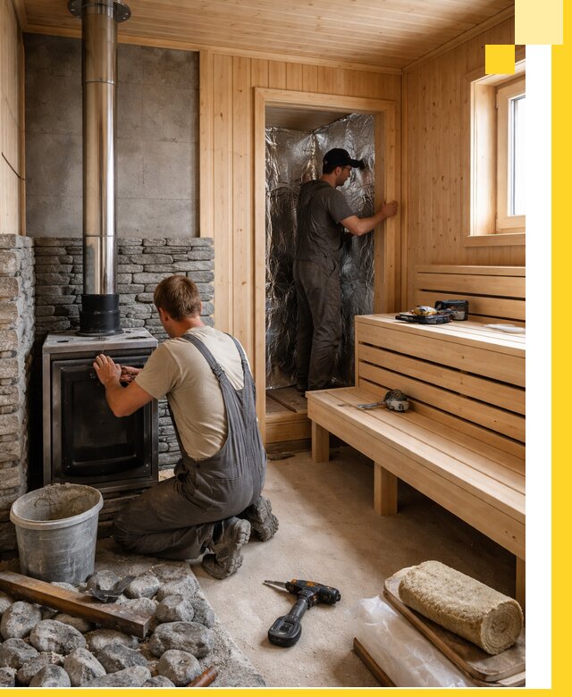 Строительство и изготовление бань под ключ в Альметьевске