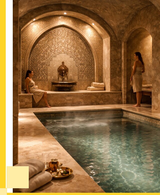 Хамам с бассейном под ключ в Альметьевске от 882300 р. | ЭриданЛьм