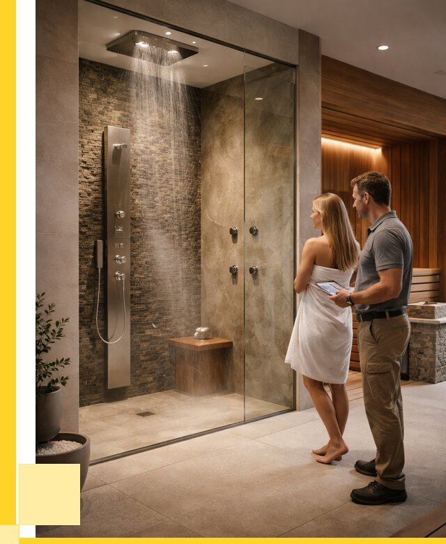 Купить душ впечатлений для дома в Альметьевске от 88230 р. | ЭриданЛьм