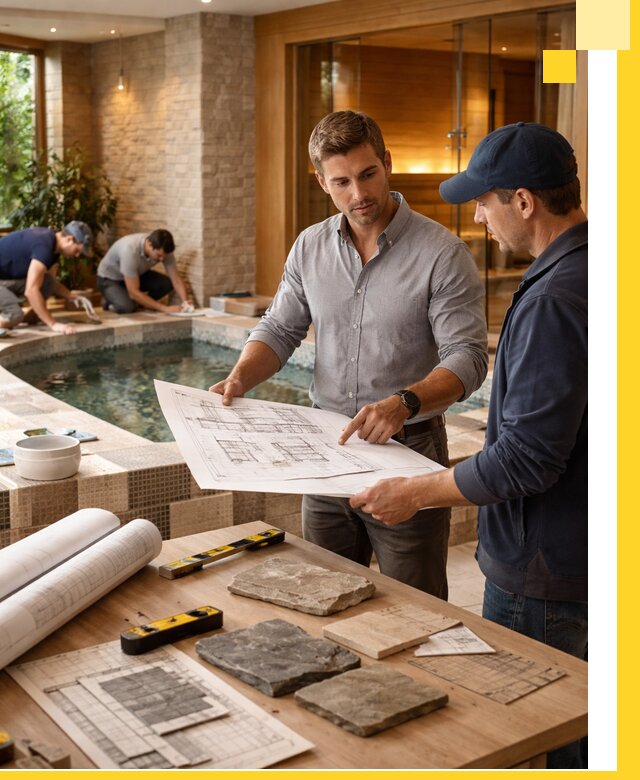 Проектирование SPA зон под ключ в Альметьевске с инженерией